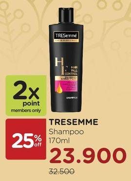Promo Harga TRESEMME Shampoo 170 ml - Watsons