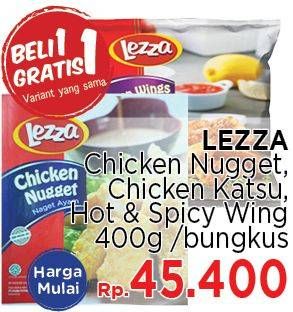 Promo Harga LEZZA Chicken Katsu 400 gr - LotteMart
