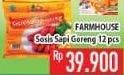 Promo Harga FARMHOUSE Sosis Sapi Goreng 12 pcs - Hypermart