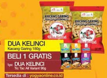 Promo Harga DUA KELINCI Kacang Garing Original 180 gr - Yogya