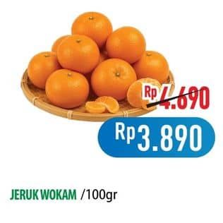 Promo Harga Jeruk Wokam per 100 gr - Hypermart