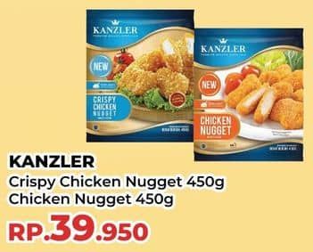 Promo Harga Kanzler Chicken Nugget Crispy, Original 450 gr - Yogya