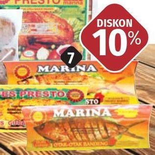 Promo Harga MARINA Bandeng Kuning All Variants  - LotteMart