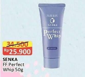 Promo Harga SENKA Perfect Whip Facial Foam 50 gr - Alfamart