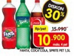 Promo Harga COCA COLA Minuman Soda 1500 ml - Superindo