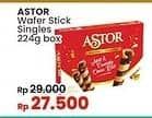 Promo Harga Astor Wafer Roll Single 224 gr - Indomaret