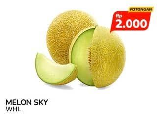 Promo Harga Melon Sky per 100 gr - Indomaret