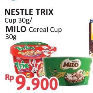 Promo Harga Nestle Trix/Milo Cereal Balls   - Alfamidi