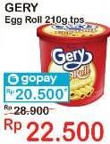 Promo Harga GERY Egg Roll 210 gr - Indomaret