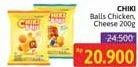 Promo Harga Chiki Balls Chicken Snack Crafty Cheese, Cheeky Chicken 200 gr - Alfamidi