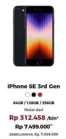 Promo Harga Apple iPhone SE Generasi Ke-3  - Erafone