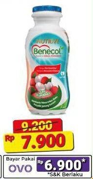 Promo Harga Nutrive Benecol Smoothies Blackcurrant, Lychee, Orange, Strawberry 100 ml - Alfamart