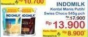 Promo Harga Indomilk Susu Kental Manis Plain, Cokelat 545 gr - Indomaret