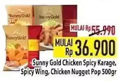 Sunny Gold Chicken Karage/Spicy Wings/Chicken Nugget