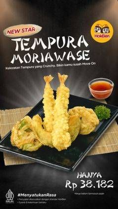 Promo Harga Hokben Bundling Tempura Moriawase  - HokBen