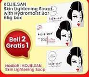 Promo Harga Kojie San Skin Lightening Soap Kojic Acid Soap, Wth HydroMoist 65 gr - Indomaret