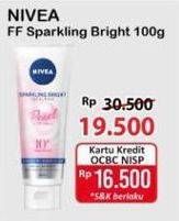 Promo Harga Nivea Facial Foam Sparkling Bright 100 ml - Alfamart