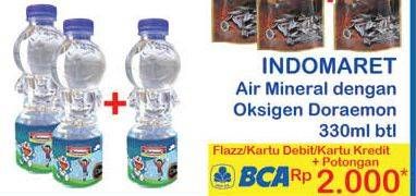 Promo Harga INDOMARET Air Minum Dengan Oksigen Doraemon 330 ml - Indomaret