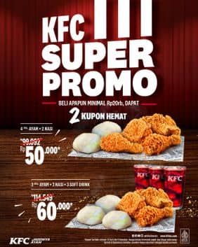 Promo Harga Super Promo  - KFC