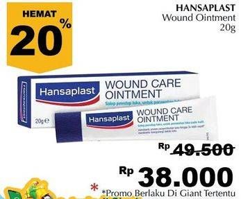 Promo Harga HANSAPLAST Woundcare Ointment 20 gr - Giant