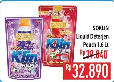 Promo Harga So Klin Liquid Detergent 1600 ml - Hypermart