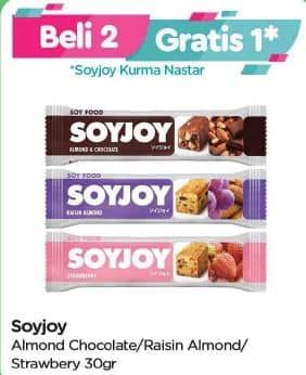 Promo Harga Soyjoy Fruit Bar Almond Chocolate, Raisin Almond, Strawberry 30 gr - TIP TOP