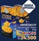 Promo Harga GREEN VALLEY Macaroni & Cheese 200 gr - LotteMart