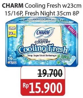 Charm Cooling Fresh Sejuk/Charm Extra Comfort Cooling Fresh