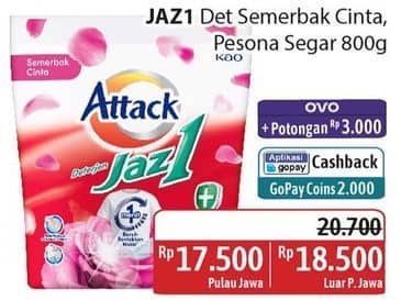 Attack Jaz1 Detergent Powder