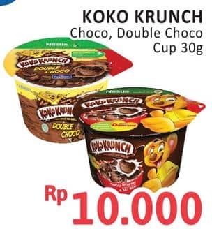 Promo Harga Nestle Koko Krunch Cereal Breakfast Combo Pack Reguler, Double Choco 30 gr - Alfamidi