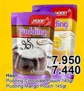 Promo Harga HAAN Pudding Chocolate, Mango 145 gr - TIP TOP