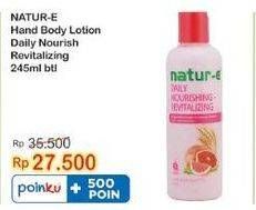 Promo Harga Natur-e Hand Body Lotion Daily Nourishing Revitalizing 245 ml - Indomaret