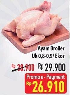 Promo Harga Ayam Broiler 800 gr - Hypermart