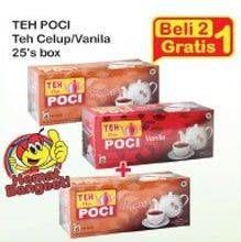Promo Harga CAP POCI Teh Celup/Teh Celup Vanilla  - Indomaret
