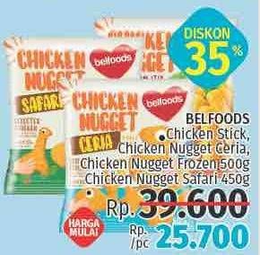 Promo Harga Belfoods Chicken Stick / Ceria / Frozen/ Safari  - LotteMart