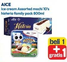 Promo Harga Aice Histeria/Mochi Assorted  - Hypermart