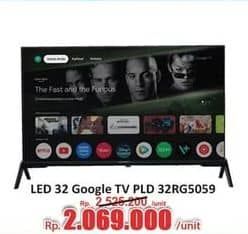 Promo Harga Polytron Led TV Full HD Google TV PLD-32RG5059  - Hari Hari