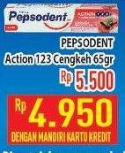 Promo Harga PEPSODENT Pasta Gigi Action 123 Cengkeh 65 gr - Hypermart