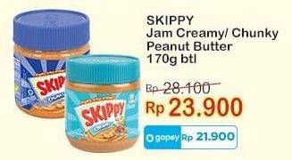 Promo Harga Skippy Peanut Butter Chunky, Creamy 170 gr - Indomaret