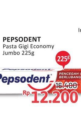 Promo Harga PEPSODENT Pasta Gigi Pencegah Gigi Berlubang White 225 gr - Alfamidi