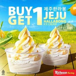 Promo Harga Richeese Factory Jeju Halabong Ice Cream  - Richeese Factory