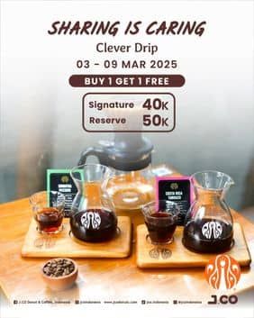 Promo Harga Sharing is Caring  - JCO