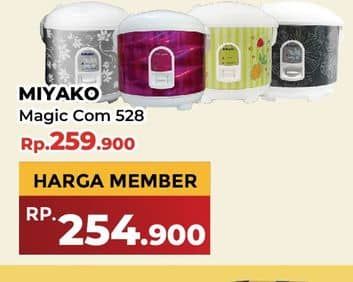 Promo Harga Miyako MCM 528 | Magic Com  - Yogya