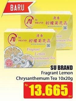 Promo Harga Su Brand Tea Lemon Chrysanthemum per 10 pcs 20 gr - Hari Hari