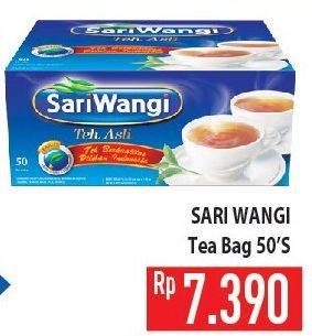 Promo Harga Sariwangi Teh Asli 50 pcs - Hypermart