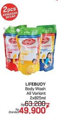 Promo Harga Lifebuoy Body Wash All Variants 850 ml - LotteMart