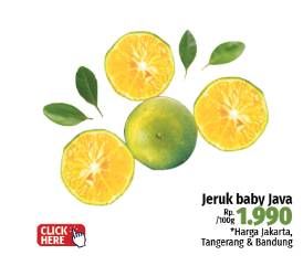 Promo Harga Jeruk Baby Java per 100 gr - LotteMart