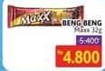 Promo Harga Beng-beng Wafer Chocolate Maxx 32 gr - Alfamidi