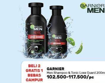 Promo Harga GARNIER MEN Shampoo Loss Guard 200 ml - Guardian