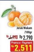 Promo Harga Jeruk Wokam per 100 gr - Hypermart